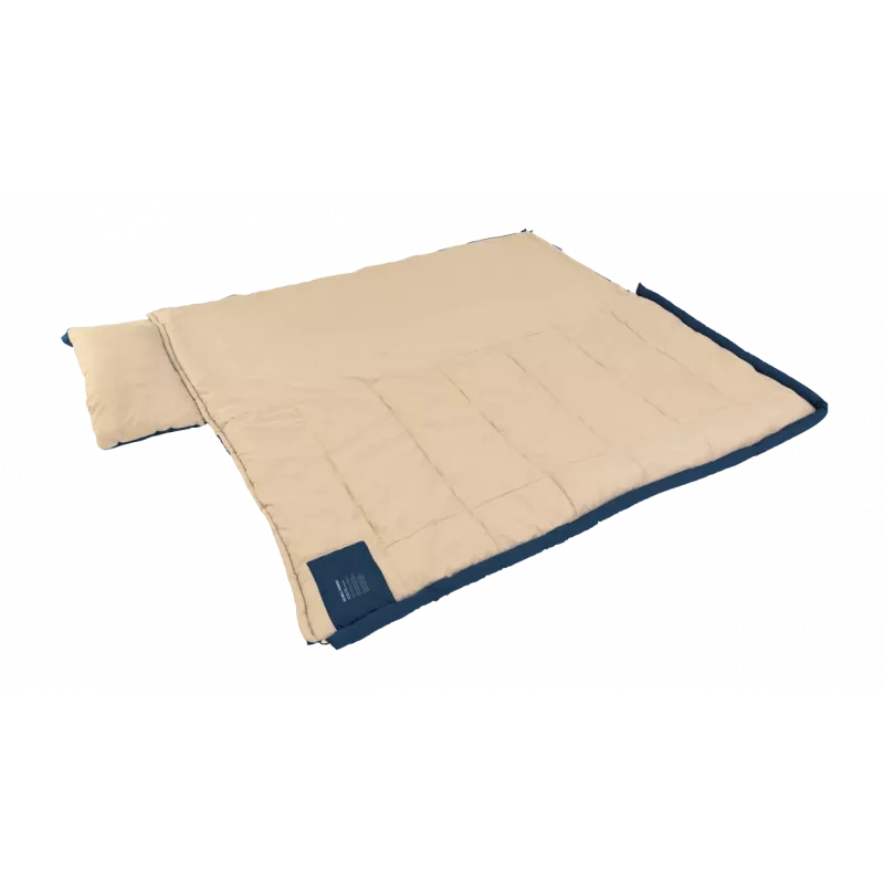 Outwell Contour Lux Deep Blue Saco de dormir 220x85 cm -19 a 15 °C cremallera derecha