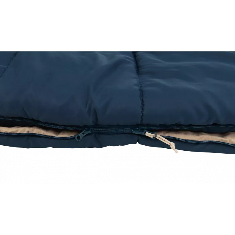 Outwell Contour Lux Deep Blue Saco de dormir 220x85 cm -19 a 15 °C cremallera derecha
