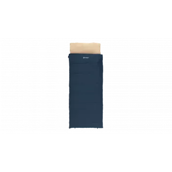 Outwell Contour Lux Deep Blue Saco de dormir 220x85 cm -19 a 15 °C cremallera derecha