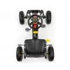Kart de pedales Milly Mally Thor, negro