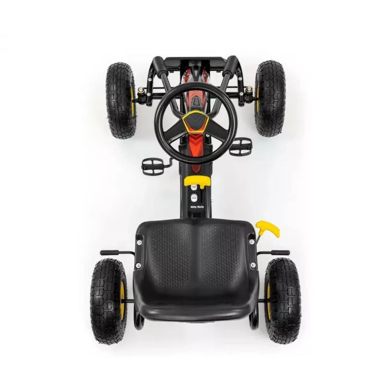 Kart de pedales Milly Mally Thor, negro