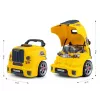 MILLY MALLY Taller mecánico Set con motor desmontable N-Gine Amarillo