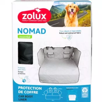 ZOLUX Nomad Protector de maletero - poliéster impermeable, talla universal, Negro