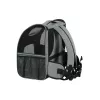 ZOLUX Nomad Mochila transportín para perros y gatos, 32x25x42 cm, Gris/Negro