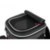 ZOLUX Nomad Mochila transportín para perros y gatos con compartimento para portátil - 33x29x40 cm, Gris antracita