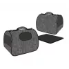 ZOLUX NOMAD S Bolsa de transporte para perros y gatos, Gris, 36x21x23,5 cm