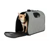 ZOLUX NOMAD L Bolsa de transporte para perros y gatos, Gris, 50,5x25x33 cm