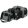 ZOLUX NOMAD FLOWER L Bolsa de transporte para perros y gatos, 50,5x25x33 cm, Large, estampado floral