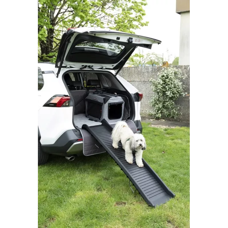 ZOLUX Nomad Rampa para perros para el coche 151,5x40x16 cm Negro