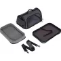 ZOLUX NOMAD M Bolsa de transporte reforzada para perros y gatos, Negro, 44,5x28x25 cm