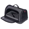 ZOLUX Nomad L Bolsa de transporte reforzada para perros y gatos, Negro, 50x32x29 cm