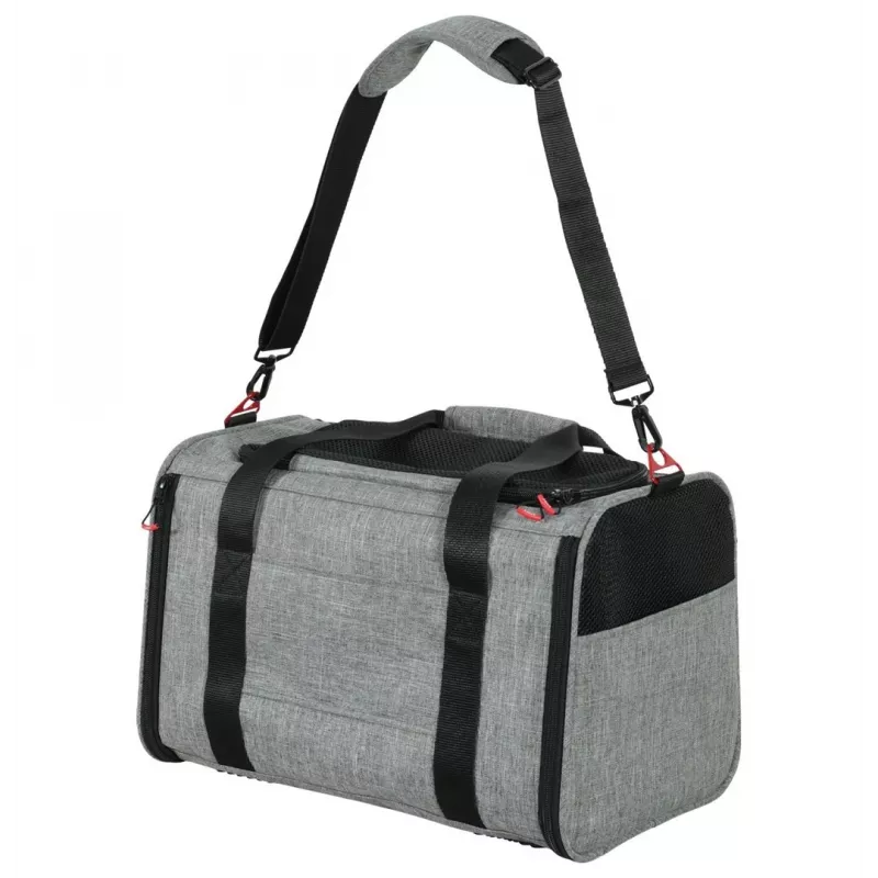 ZOLUX NOMAD M Bolsa de transporte ampliable para mascotas 44x28x28 cm Gris