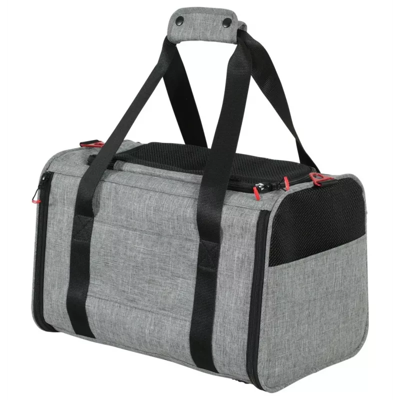 ZOLUX NOMAD M Bolsa de transporte ampliable para mascotas 44x28x28 cm Gris