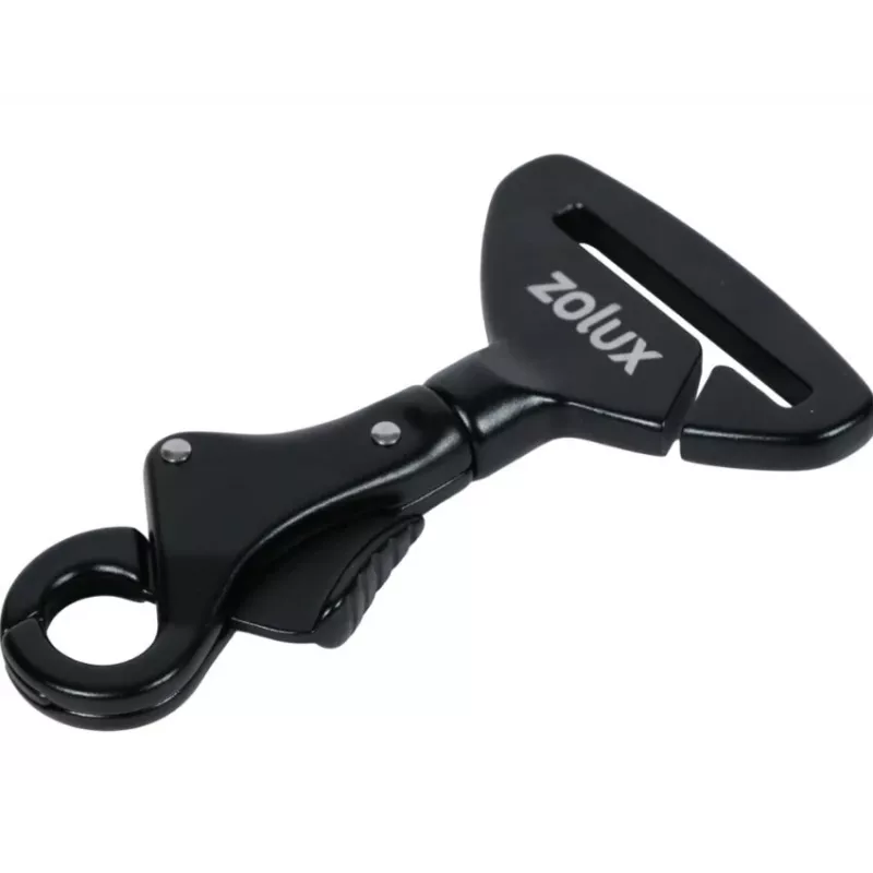 ZOLUX Nomad clip para cinturón de seguridad para perros - negro, ajustable 45-75 cm, sujeción de seguridad universal para coche para perros