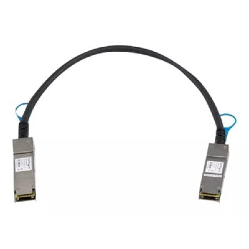 StarTech.com cable Direct Attach QSFP+ de 0,5m - compatible con MSA - cable Twinax pasivo QSFP+ 40G - de QSFP a QSFP - negro
