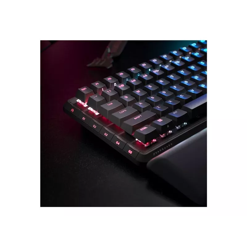 CORSAIR VANGUARD PRO 96 Teclado gaming Hall Effect, negro