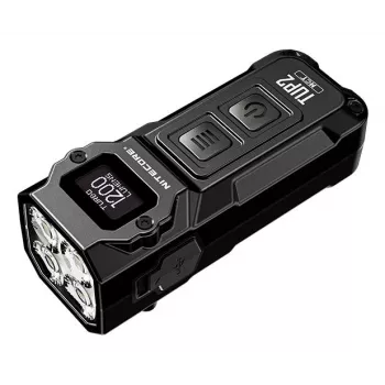 Nitecore TUP2 Linterna de llavero negra 1200lm USB-C