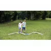 Smoby Life Set de viga de equilibrio para niños - Circuito de equilibrio modular de 10 piezas con piedras, interior/exterior, a partir de 2 años