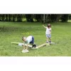 Smoby Life Set de viga de equilibrio para niños - Circuito de equilibrio modular de 10 piezas con piedras, interior/exterior, a partir de 2 años