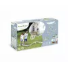 Smoby Life Set de viga de equilibrio para niños - Circuito de equilibrio modular de 10 piezas con piedras, interior/exterior, a partir de 2 años