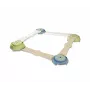 Smoby Life Set de viga de equilibrio para niños - Circuito de equilibrio modular de 10 piezas con piedras, interior/exterior, a partir de 2 años