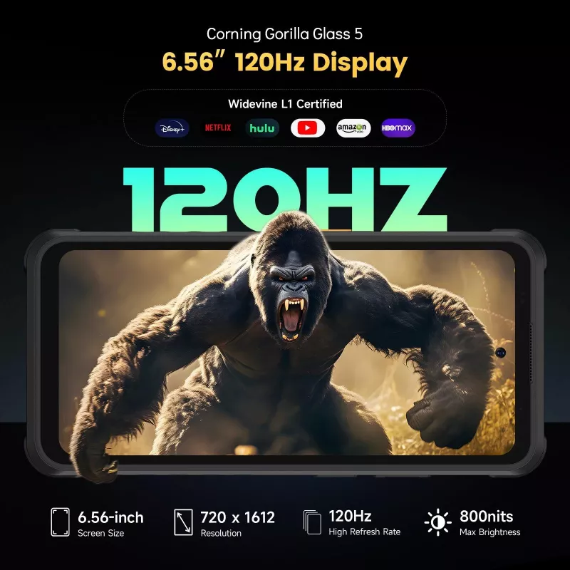 ULEFONE ARMOR X31 PRO 8/256GB negro Teléfono móvil resistente