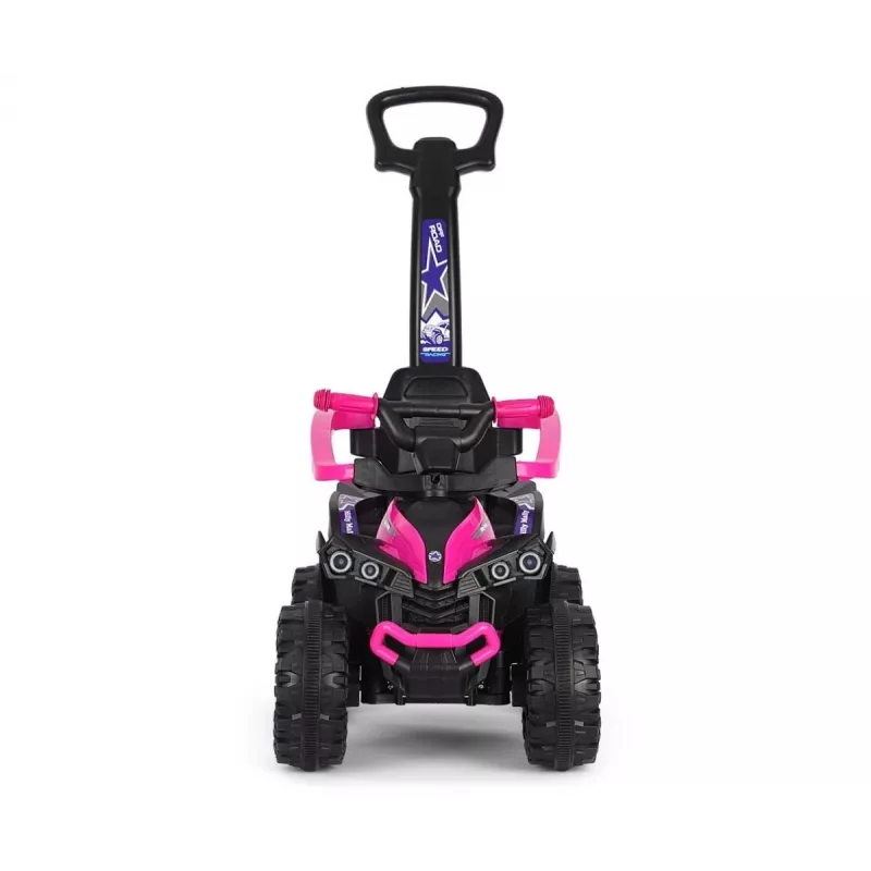 MILLY MALLY Bicicleta infantil con barra de empuje Wild Pink 12