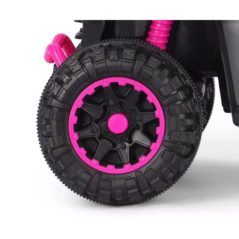 MILLY MALLY Bicicleta infantil con barra de empuje Wild Pink 12