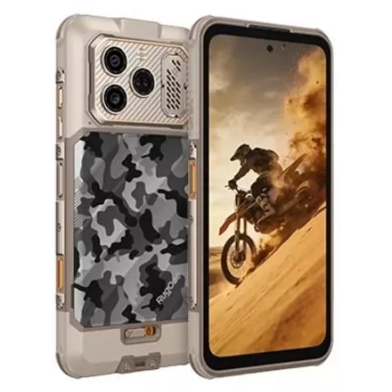 ULEFONE Xever 8 Sand Dune 8/128GB 4G LTE IP68/IP69K Smartphone resistente