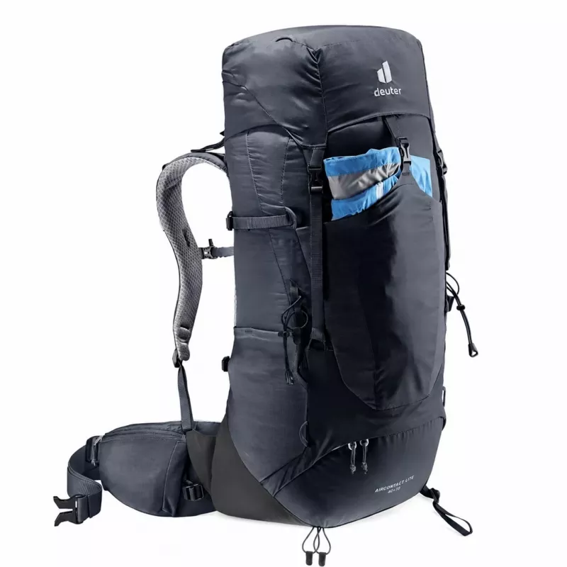 Deuter Aircontact Lite 40+10 Mochila negro/gris