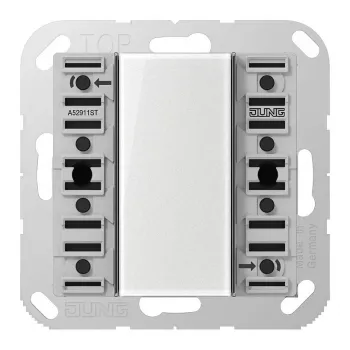 JUNG A 52921 ST KNX Módulo pulsador universal 2 canales F50 Serie AS/A