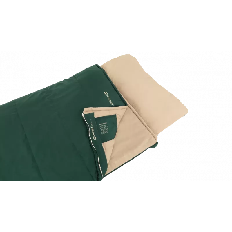 Outwell Contour Prime Green Saco de dormir 220x85 cm -13 a 16°C Cremallera derecha