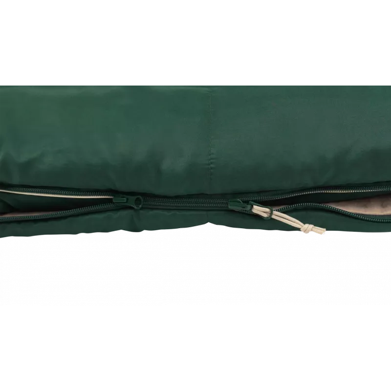Outwell Contour Prime Green Saco de dormir 220x85 cm -13 a 16°C Cremallera derecha