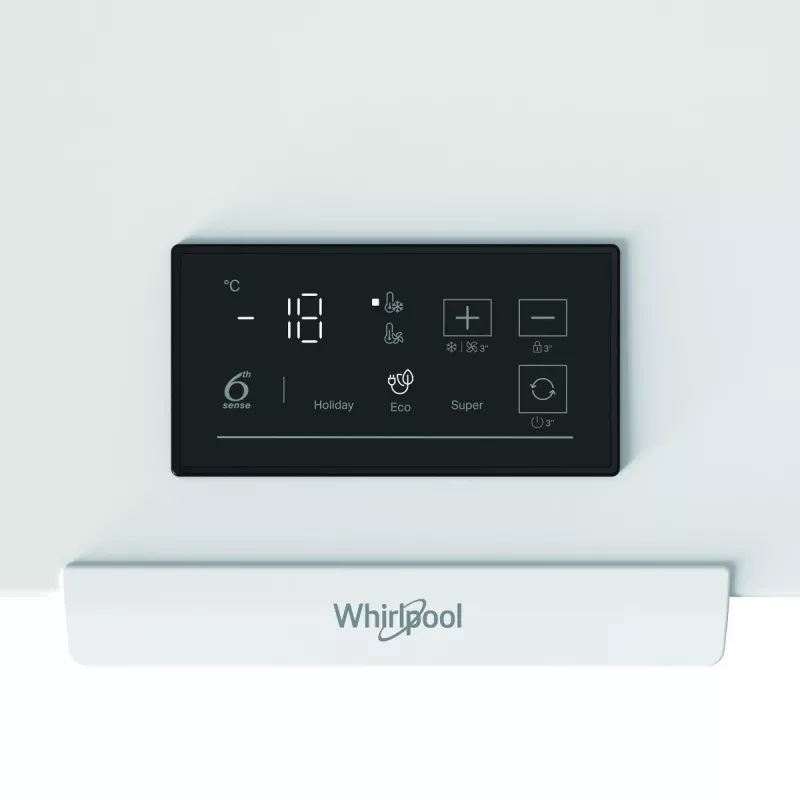 WHIRLPOOL Arcón congelador W3RHS19EW1, 197 L, blanco, clase energética E
