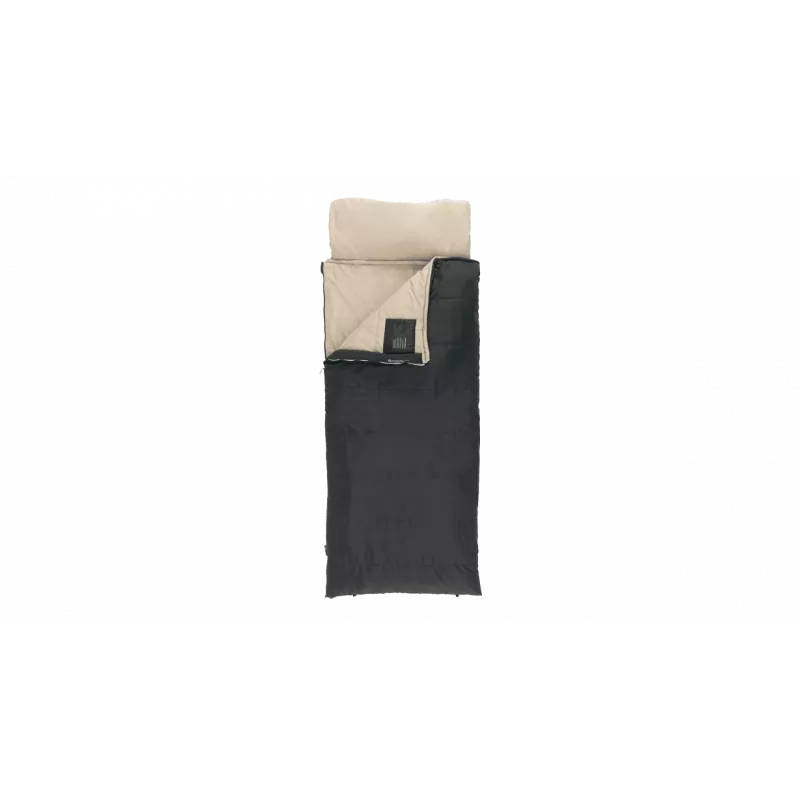 Outwell Contour Prime Saco de dormir sintético (190 cm) - Negro, cremallera derecha