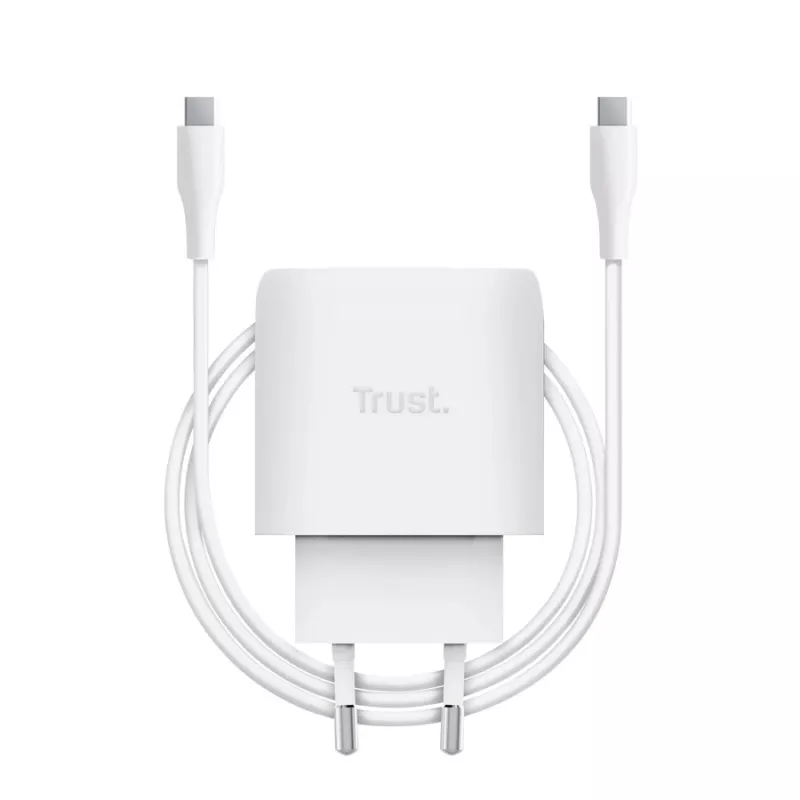 Trust Maxo 45W Universal Blanco AC Fast Charging Indoor
