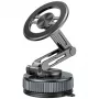 USAMS ZJ087 Soporte magnético universal para móvil para coche, casa, oficina - Negro