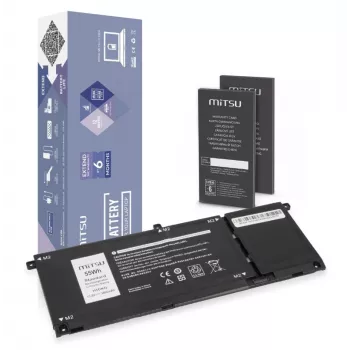 MITSU Batería H5CKD para Dell Inspiron 5400 5401 5402 5406 5501 5508 3600 mAh (55 Wh) 15,2 V
