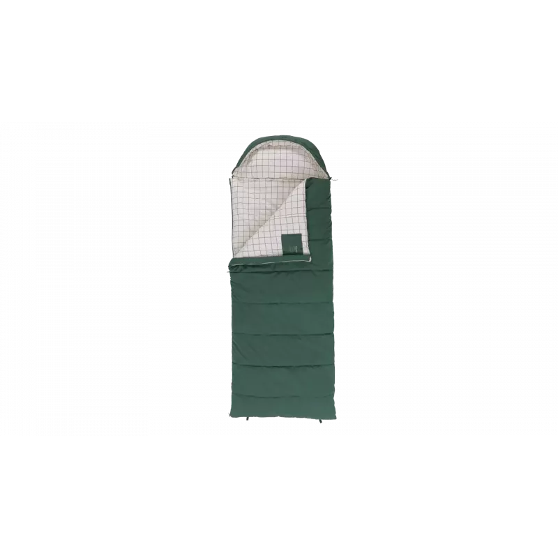Outwell Camper Prime Green Saco de dormir 235 x 90 cm -15 a 5 °C Cremallera derecha