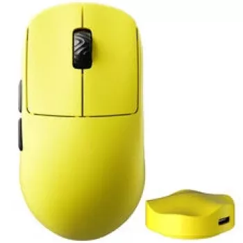 Scyrox V8 Ratón gaming inalámbrico, 8000 Hz, Dongle 8K - Kailh Optical, Yellow