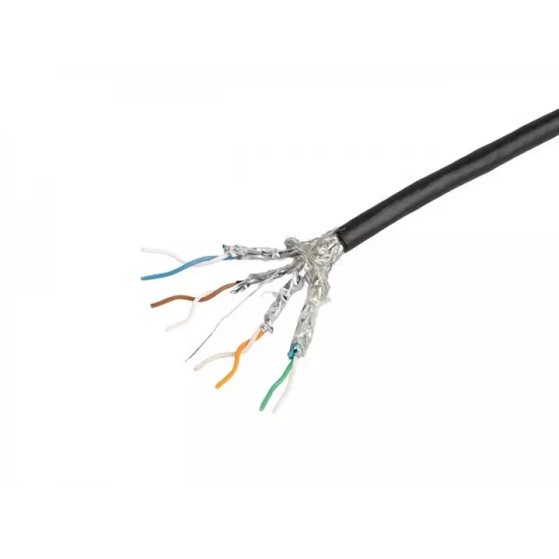 Cable de Red Outdoor Cat.7 SFTP LANBERG LCS7-21CU-0305-BK 305m Negro