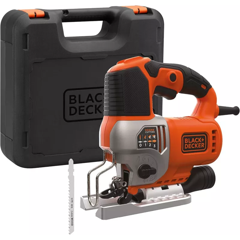 Black & Decker BES610K-QS sierra de calar pendular 650W en Kitbox