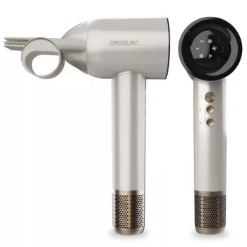 Secador de Pelo Cecotec DryGlam Waves Champagne 1600 W