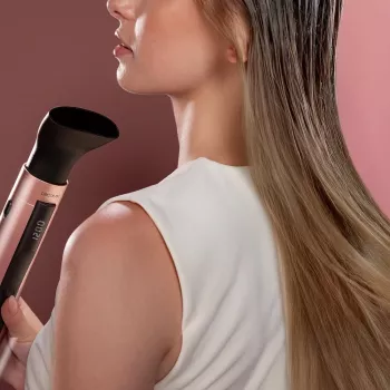 Cepillo de Aire Caliente Cecotec CeramicCare 10en1 AirBrush 1200W Negro/Rosa