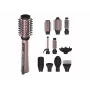 Cepillo de Aire Caliente Cecotec CeramicCare 10en1 AirBrush 1200W Negro/Rosa