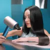 Secador de Pelo Cecotec DryGlam Nano Plasma 1600 W Negro/Oro Rosa