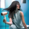 Secador de Pelo Cecotec DryGlam Nano Plasma 1600 W Negro/Oro Rosa