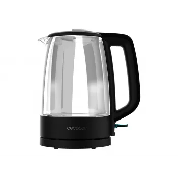 Hervidor Eléctrico Cecotec ThermoSense 320 Clear 2200 W 1,7 L Cristal Negro/Transparente