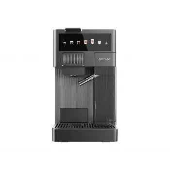 Cafetera Express Cecotec FreeStyle Latte T - 20 Bar de Presión, Espumador de Leche Integrado, 1350 W, Gris