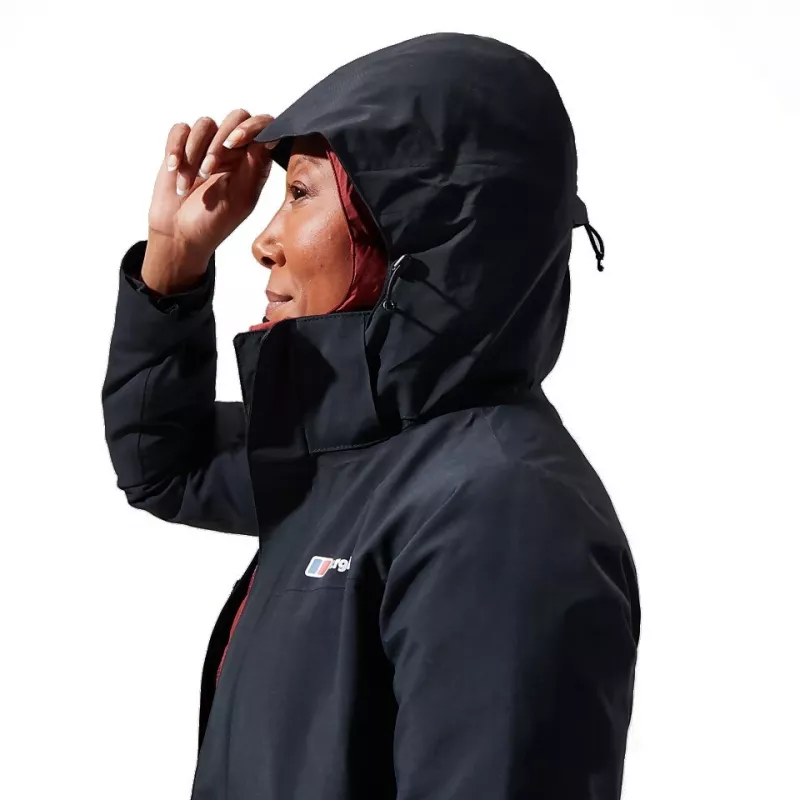 Chaqueta Berghaus Hillwalker Gore-Tex InterActive - Chaqueta de Mujer, Talla S (Negro)